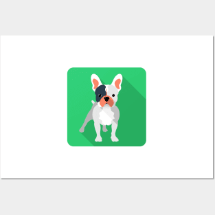 French bulldog icon Posters and Art